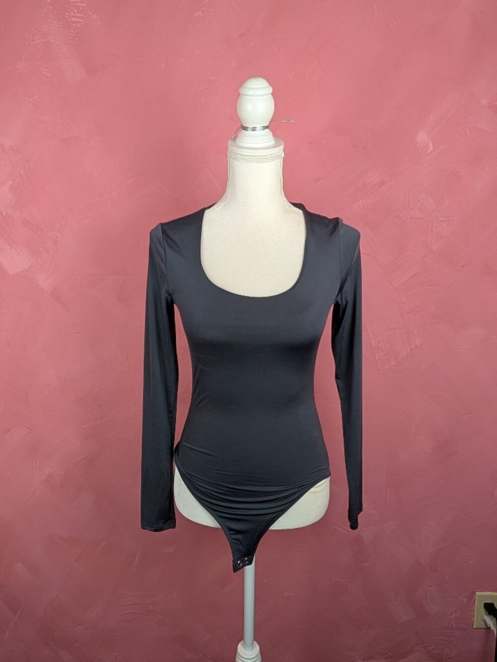Express Gray Bodysuit